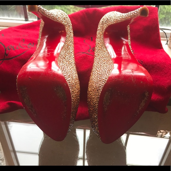 SOLD❤️Christian Louboutin Swarovski Strass 39 - Picture 4 of 8